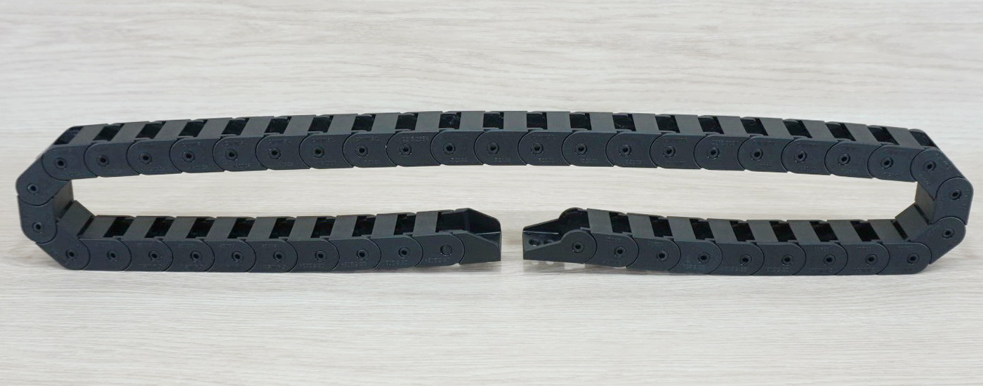 15 X 20 mm Cable Drag Chain R28mm ยาว 1M และ End Connectors