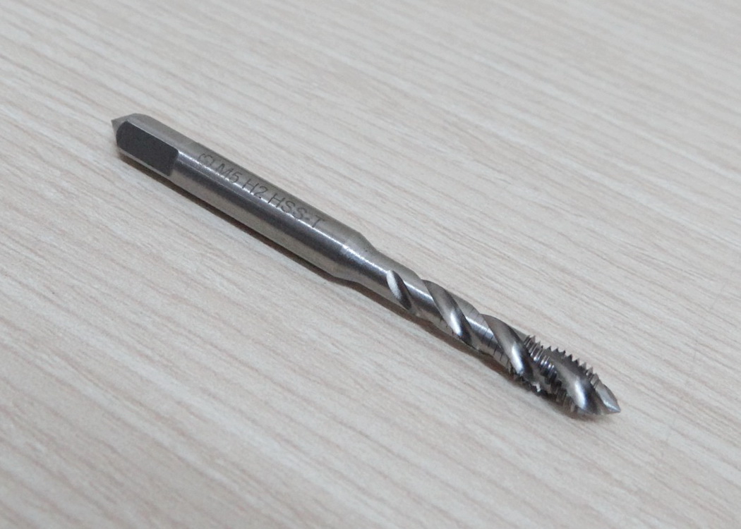 Spiral Flute Tap M5 x 0.8 HSS screw tap