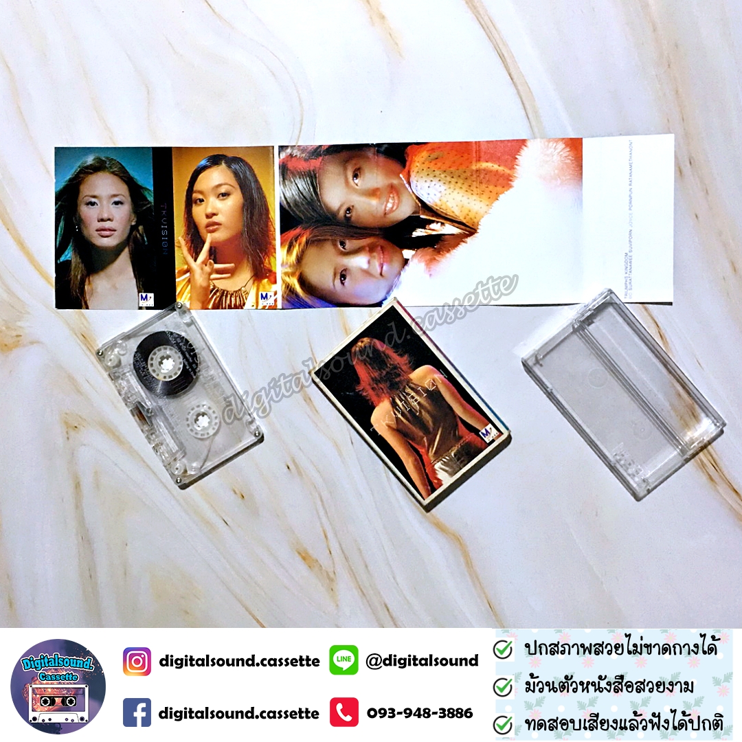 เทปเพลง เทปคาสเซ็ท ไทรอัมพ์ส คิงดอม Triumphs Kingdom อัลบั้ม TK Vision