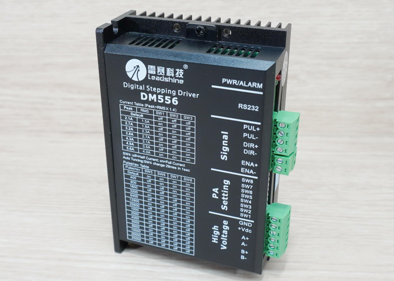 DM556 (Leadshine) Microstep Driver Peak 5.6A, 20-45 VDC 2-phase