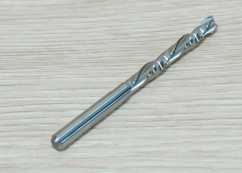 Double-Edged Compound Milling Cutter 4x4x32mm Blade Spiral Carbide เกรด 3A