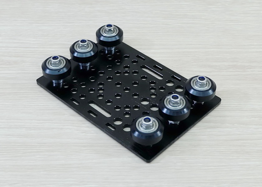 ชุดสำเร็จ V-Slot Gantry Plate 20-80mm T3 x 88 x 127mm + Solid v whee 6 ชุดล้อ