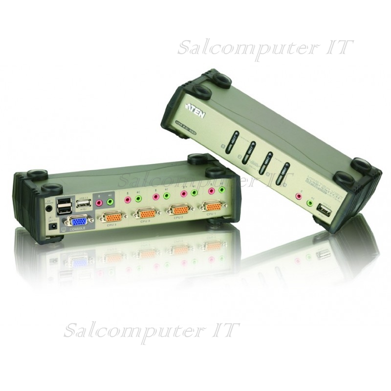 ATEN 4 port PS/2 USB KVMP Switch model : CS1734B
