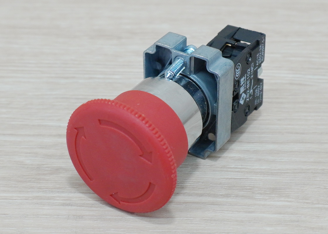 XB2-BS542 (1NC / ZB2-BE102) Contact Twist Emergency Push Button Switch 22mm