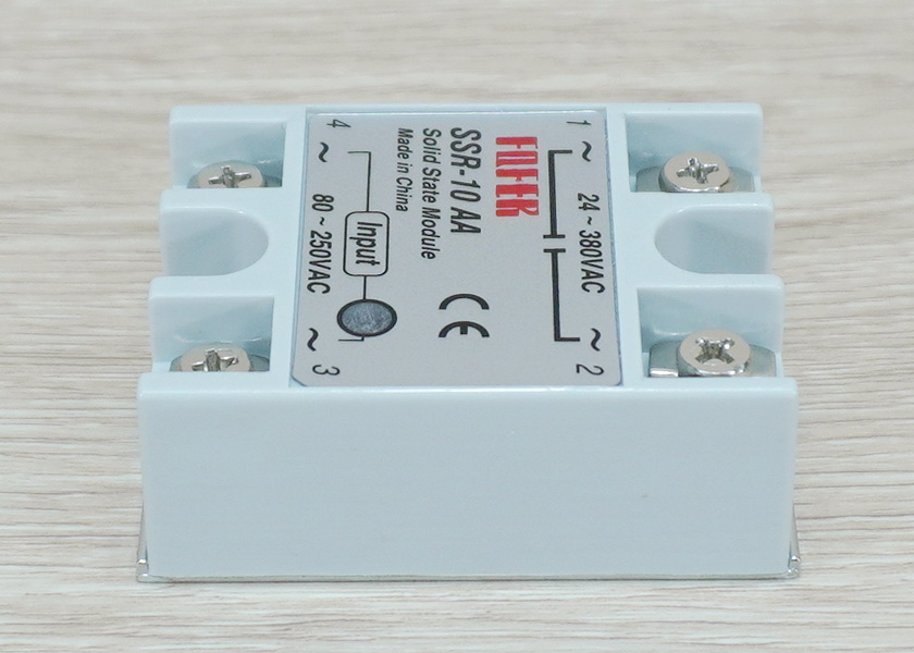Solid State Relay SSR-10AA,10A (24-380VAC / 80-250VAC)