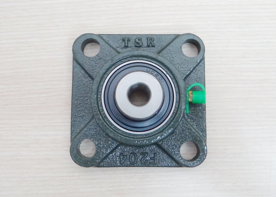 UCF201 Flange Bearing Unit 12mm Cast Iron Housing Self-aligning (โครงของ F204)