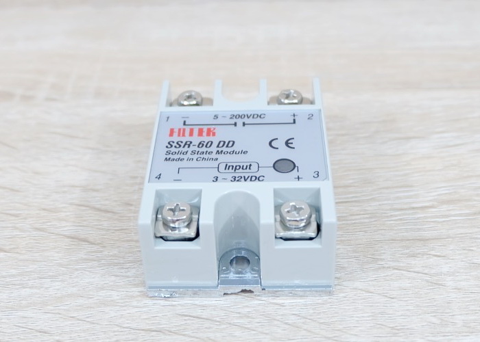 Solid State Relay SSR-60DD, 60A (5-200VDC /3-32VDC)