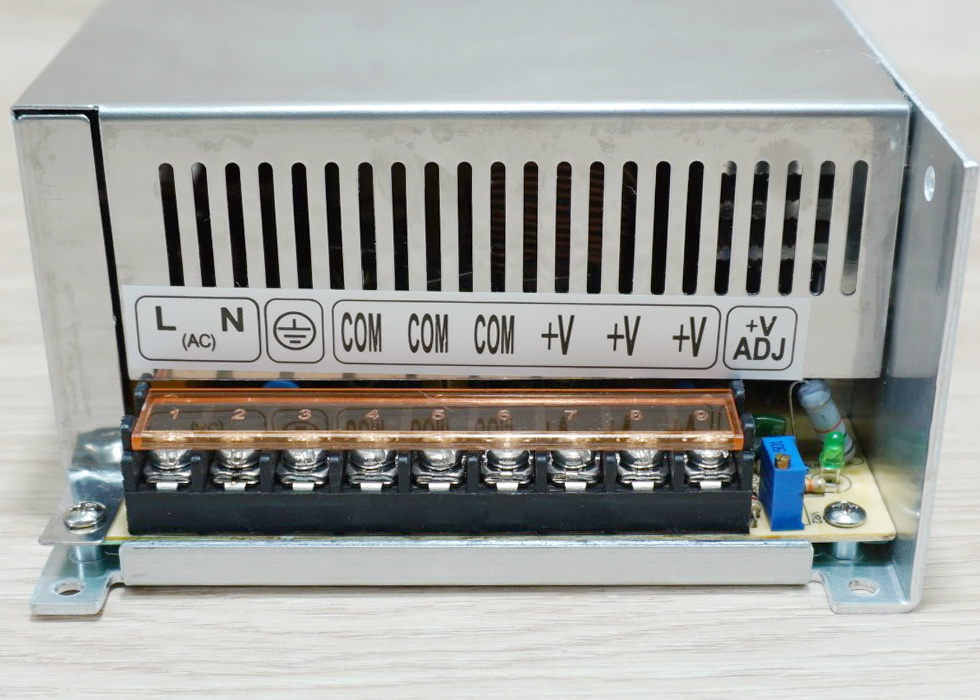 48V-10A-480W DC Switching Power Supply (S-500-48) + Fan Automatic