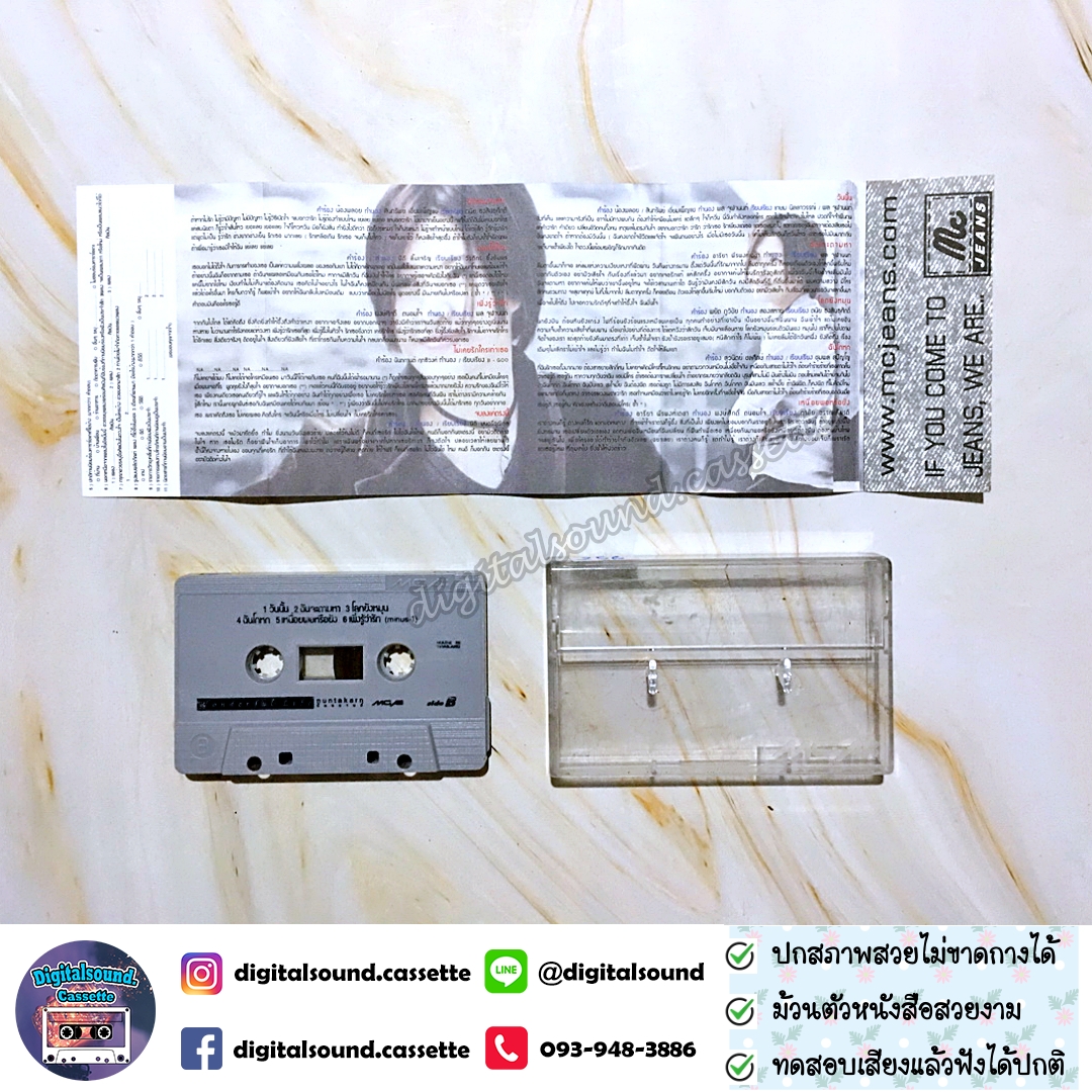 เทปเพลง เทปคาสเซ็ท หนุ่ย นันทกานต์ ฤทธิวงศ์ อัลบั้ม Wonderful Life