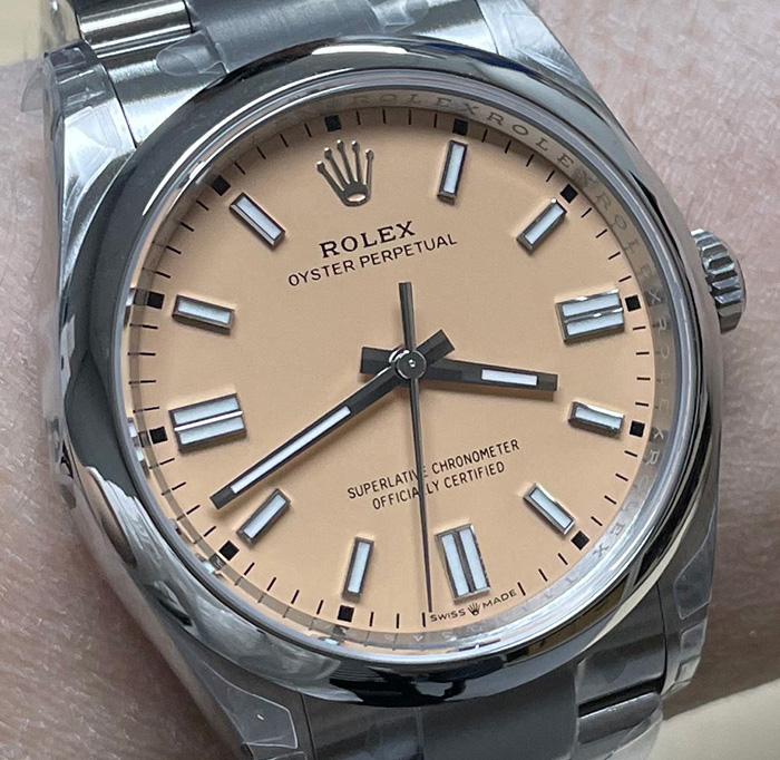 ROLEX OP36 BEIGE VSF 36 MM.