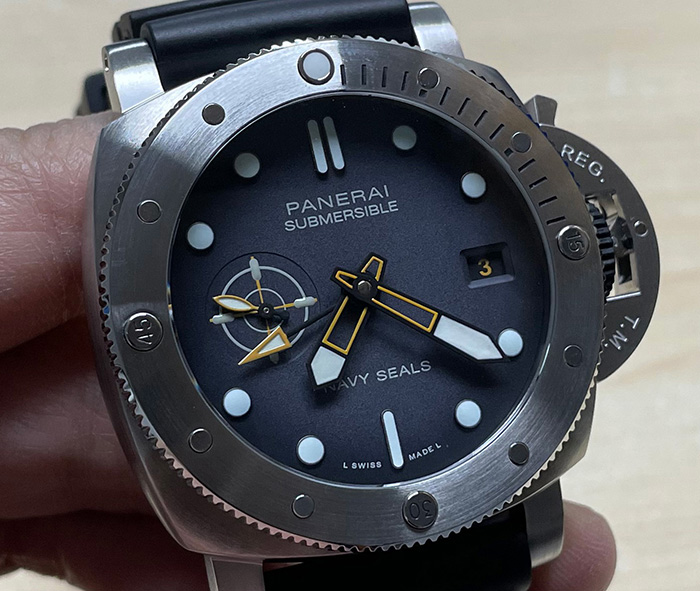 PAM1323 VSF Panerai Submersible GMT Navy Seals 44 MM.