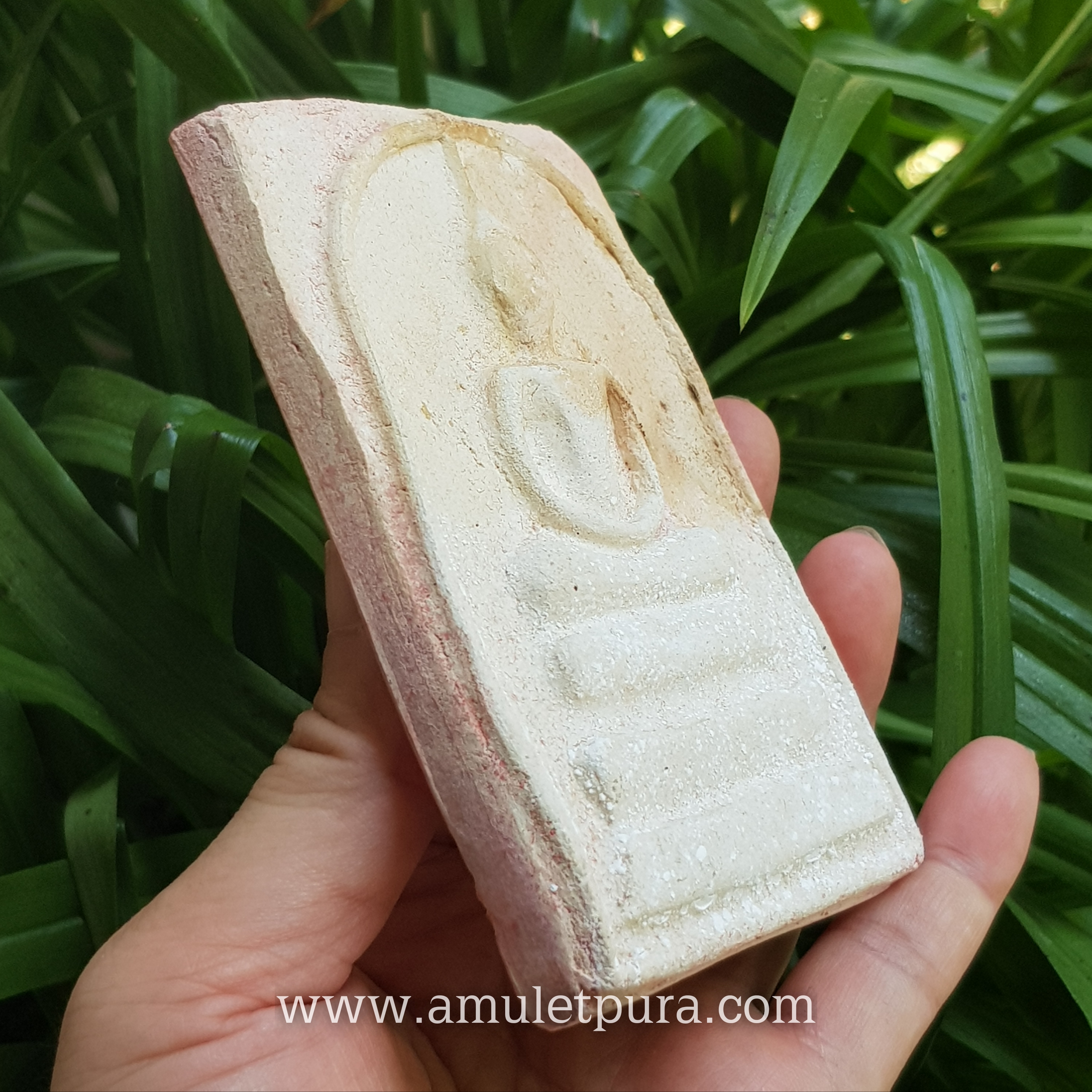 พระสมเด็จวัดระฆัง พิมพ์จัมโบ้ รุ่นแรก ปี39 วัดระฆังโฆสิตาราม กรุงเทพมหานคร(ด้านหลังองค์พระมีปั๊มตรายางวัดรูประฆัง)