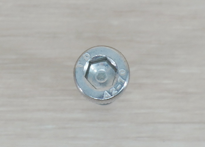 สกรูหัวจมสแตนเลส 304 Screw M6 ยาว 40mm (20ตัว/ถุง)