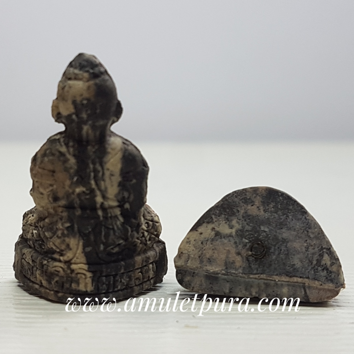 กุมารทองเทพอุดมโชค รุ่นแรก(เนื้อก้นครก ใต้ฐานฝังตะกรุด)ปี55 วัดไผ่เงิน กรุงเทพมหานคร