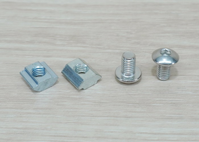 Bracket D 20 สำหรับ Series 20 Alu Profile + ชุดน็อตยืด T-Nut M5 Series 20