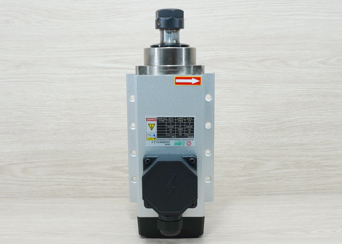 2.2KW 220V ER20 Air Cooled Spindle Motor (GDZ80X73-2.2) Junction Box