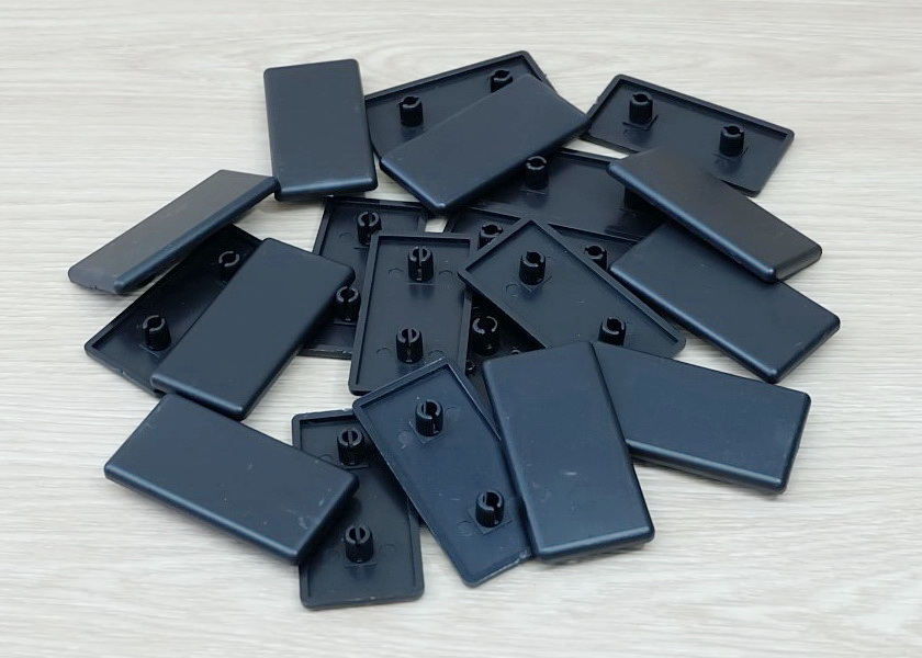 3060 Black Plastic End Cap (แพ็ค20ชิ้น) สำหรับ Series 30 Alu Profile