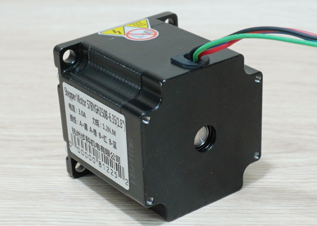 57BYGH250B-6.35 - Stepper Motor (Nema23) แรงบิด 1.2N.m 3A Shaft 6.35mm