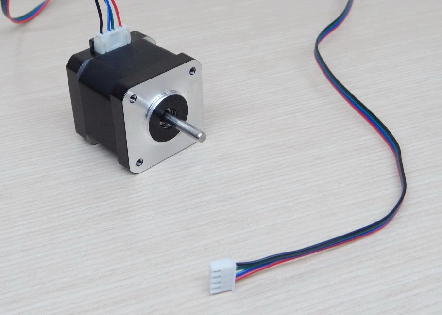 สายไฟ 100 cm Stepper Motor Nema17 ขั่วต่อ (6 pin JST PH2.0mm - 4 pin XH2.54)