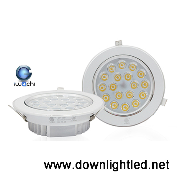 ดาวน์ไลท์ LED Iwachi 18w (แสงส้ม)