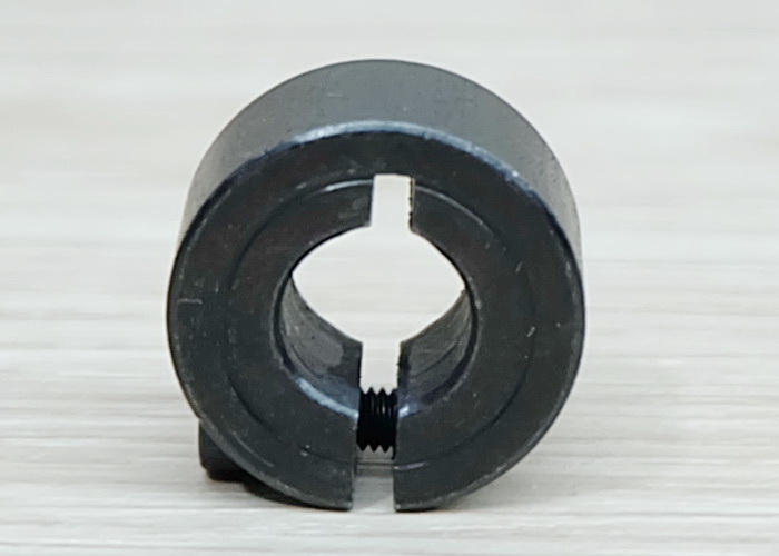 SCS 8x18x9 mm (IDxODxThickness) 45 Steel - Open type optical axis fixing ring