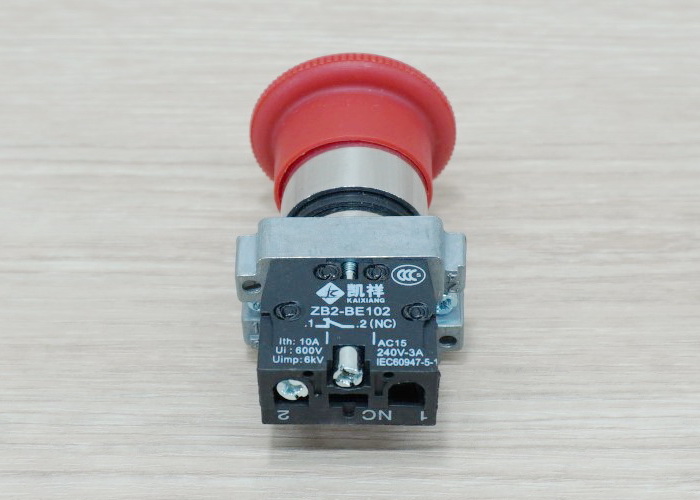 XB2-BS542 (1NC / ZB2-BE102) Contact Twist Emergency Push Button Switch 22mm