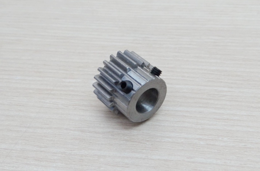 Spur Gear Pinion 1.0 Mod 20Teeth Bore 12.7mm (straight teeth - เฟืองตรง)