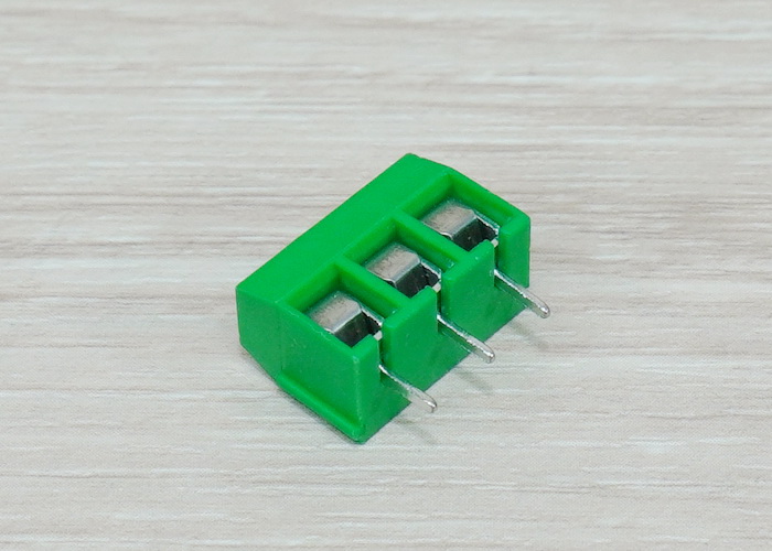 KF301- 3P Green Terminal Block (5.08-301-3P) (ชุด 10 ตัว)