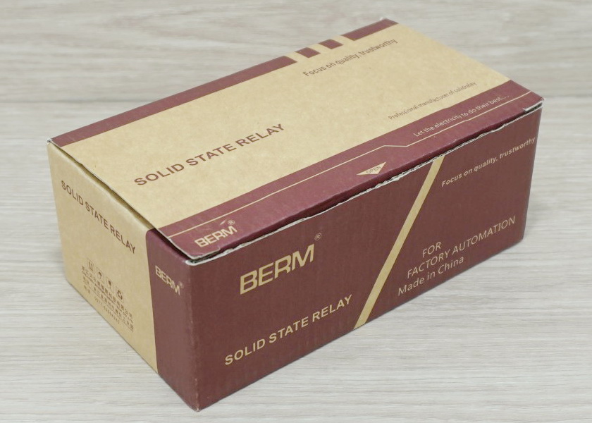 BERM-1 D4810 Solid State Relay, SSR 10A input 3-32VDC output 24-480VAC