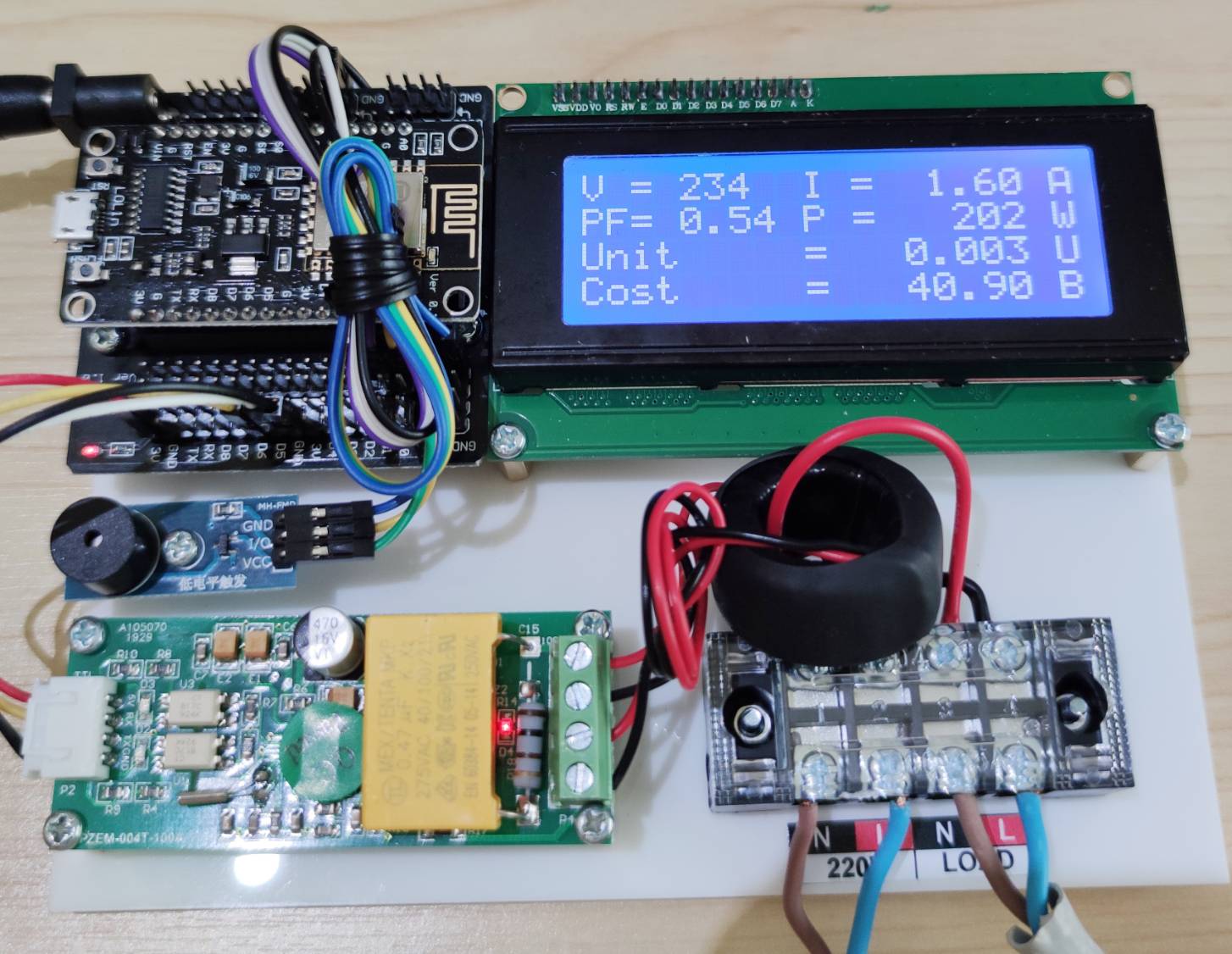 เครื่องคิดค่าไฟฟ้าอัตโนมัติผ่านมือถือด้วย Blynk