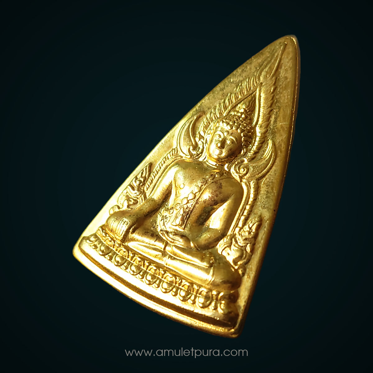 เหรียญพระพุทธชินราช เหรียญแม่ เนื้อโลหะชุบกะไหล่ทอง ปี50 พิธีแห่งประวัติศาสตร์