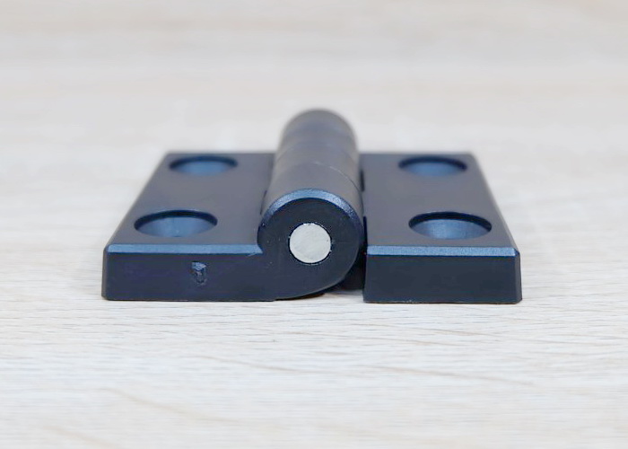 บานพับพลาสติกไนลอน Hinge for Alu-Profile 4040 ระยะรู 40x30 mm