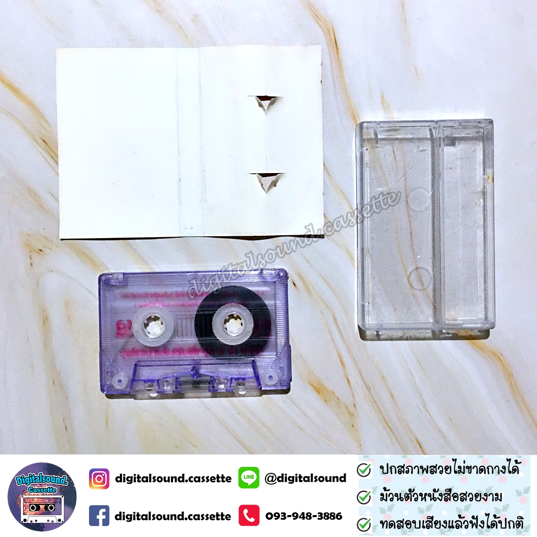 เทปคาสเซ็ท รุ่งโรจน์ เพชรธงชัย อัลบั้ม แหล่ 3 ช่า พาสนุก