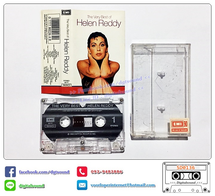 เทปคาสเซ็ท Helen Reddy อัลบั้ม The very Best of Helen Reddy