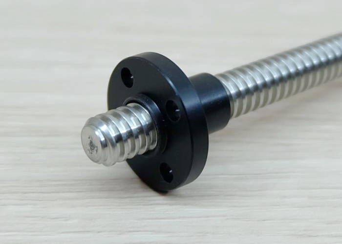 POM Nut for T8 Screw Lead 2mm (ลื่น,แรงเสียดทานต่ำ)