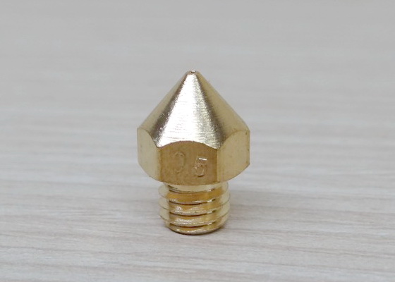0.5mm Brass nozzle Print head Mk8