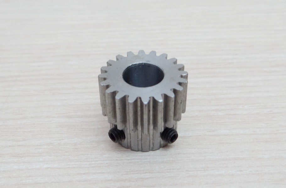 Spur Gear Pinion 1.0 Mod 20Teeth Bore 12.7mm (straight teeth - เฟืองตรง)