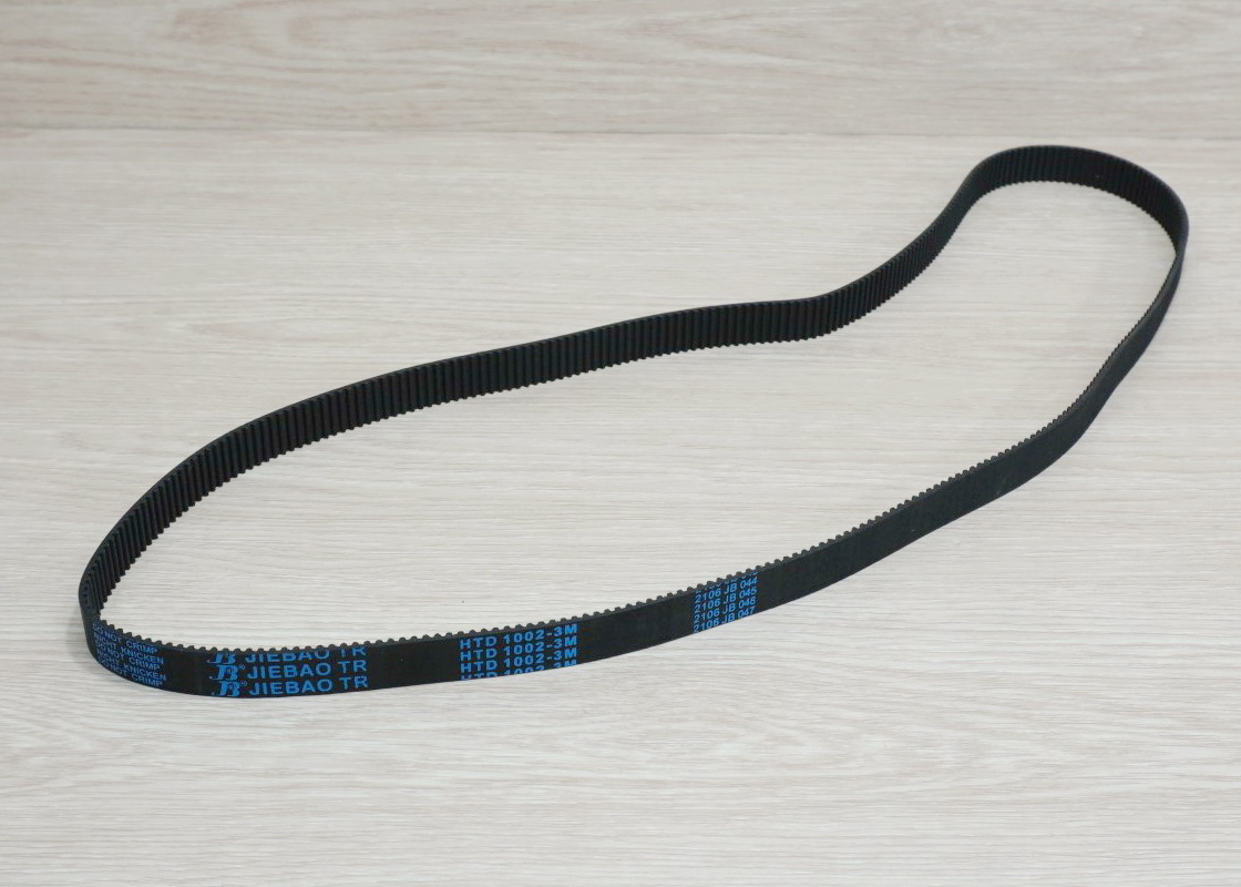 HTD-3M Width 15mm Timing Belt Closed Loop Length 1002mm Rubber