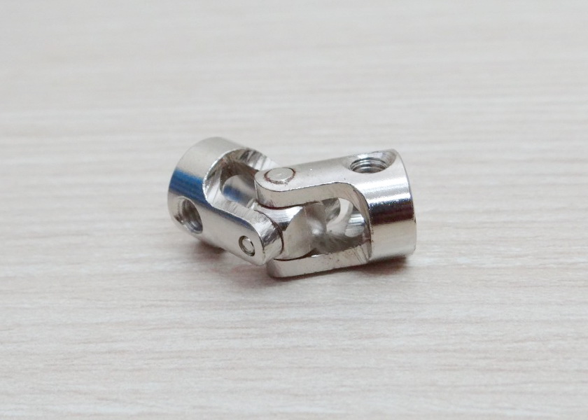Metal universal joint couplings Inner diameter 5mm-5mm OD11 L23 (สีเงิน)