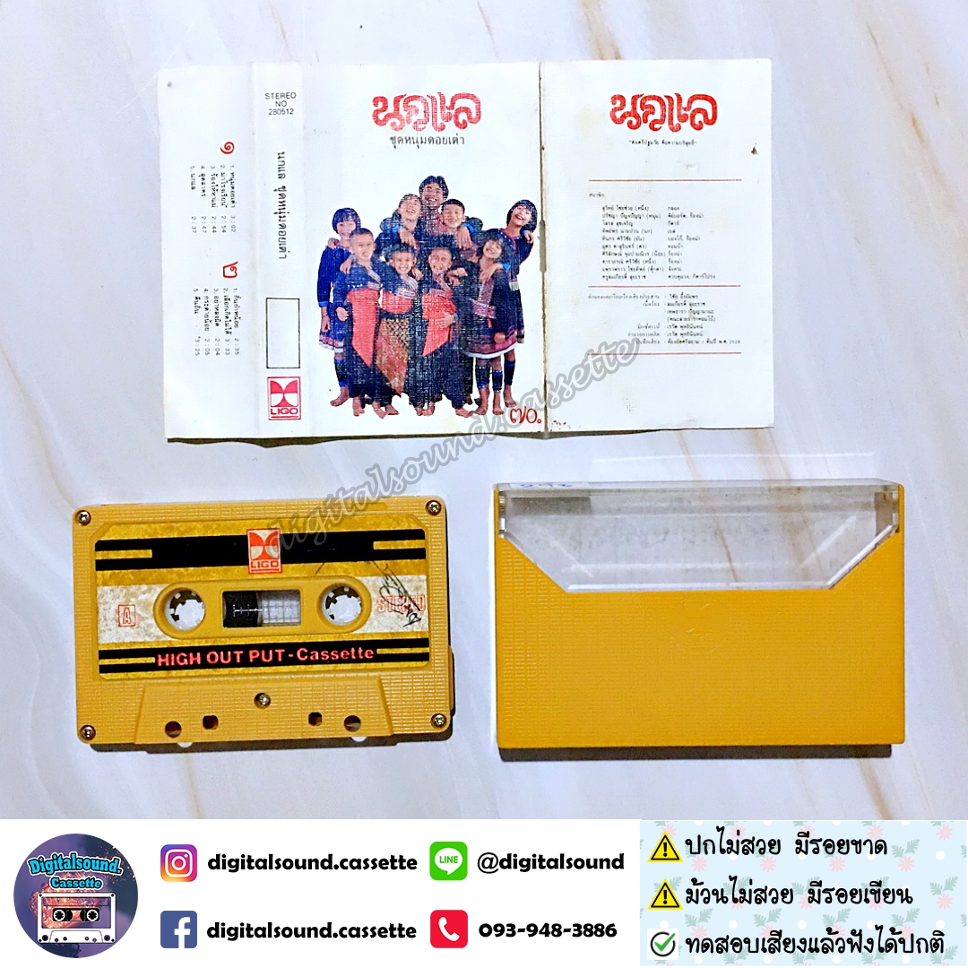 เทปคาสเซ็ท นกแล อัลบั้ม หนุ่มดอยเต่า