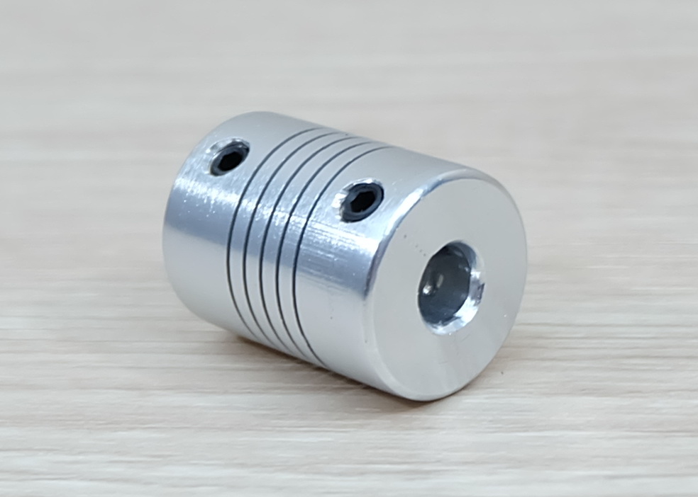 5 x 6.35 mm RS-Flexible Shaft Coupling D20 L25 mm