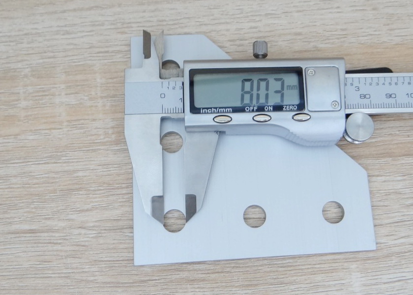 White L-90 degree joint plate 5-Hole สำหรับ Series 30 Alu Profile