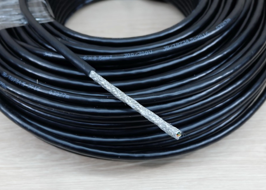 6 core X 0.5 mm² Shielded Wire RVSP Signal Line Shielded Twisted Pair (1m)