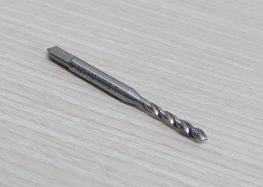 Spiral Flute Tap M3 x 0.5 HSS screw tap