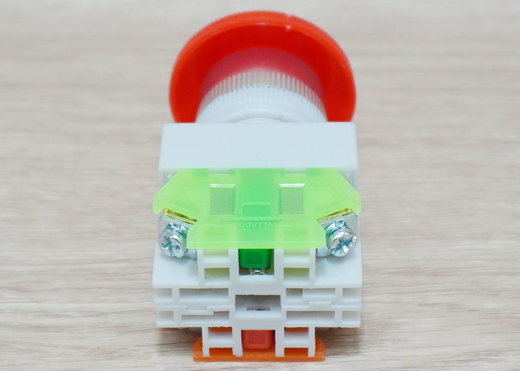 LAY37-11ZS Emergency Stop Push Button Switch Y090 (1NO/1NC) AC660V(Max) 10A