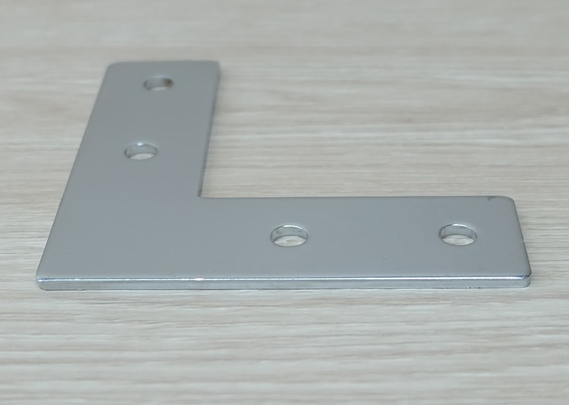 L-Shaped Steel Joint Plate 4-Hole สำหรับ Series 30 Alu-Profile