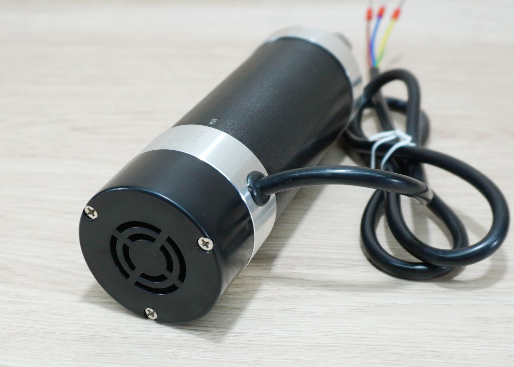 600W ER11 Brushless Spindle DC Motor (Max.9000rpm) + WS55-220WG Brushless DC Motor Driver 48V 600W