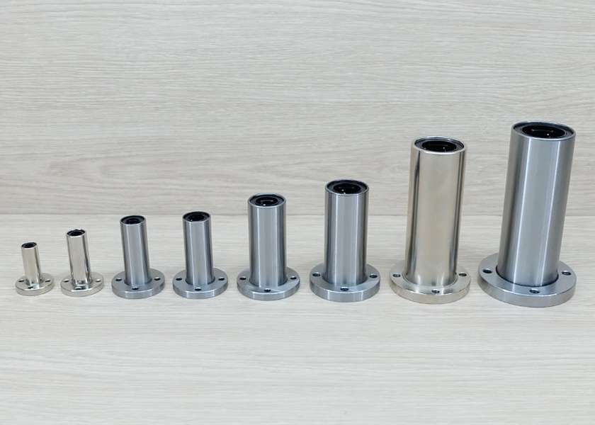 LMF20LUU 20x32x80mm Round Flange Long Linear Ball Bearing 20mm