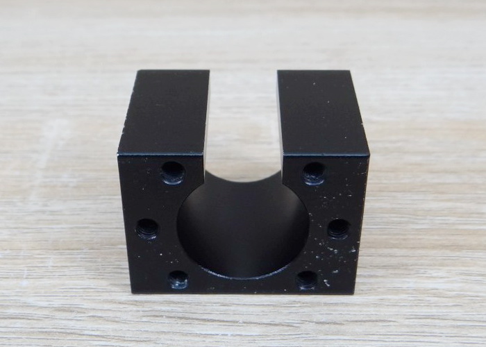 HD12 (Black) Ball Nut Mount Base Inner Hole 22mm SFU1204