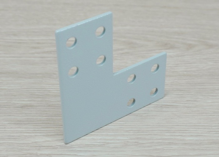 L-Shaped Steel Joint Plate 8-Hole สำหรับ 2040 Alu-Profile